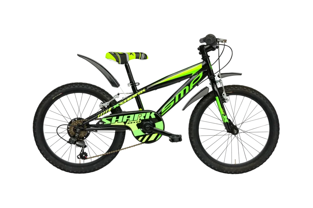 Shark 20″ - nero-verde
