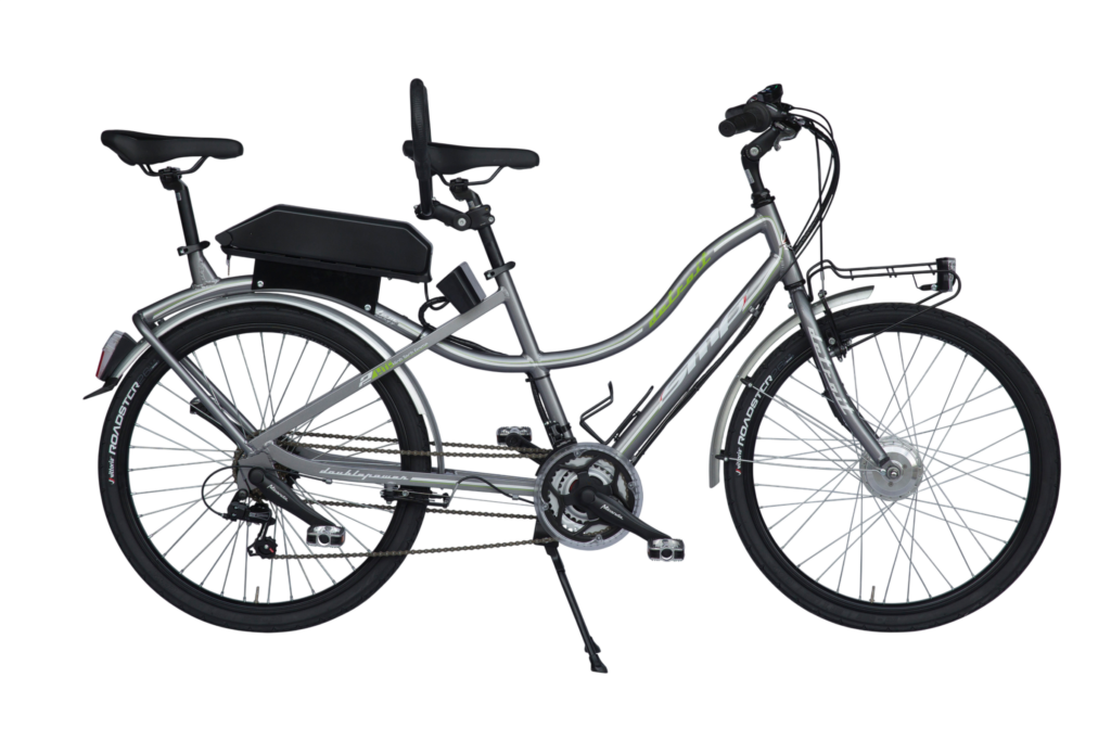 Sempion Tandem Elettrico 26″ — Argento