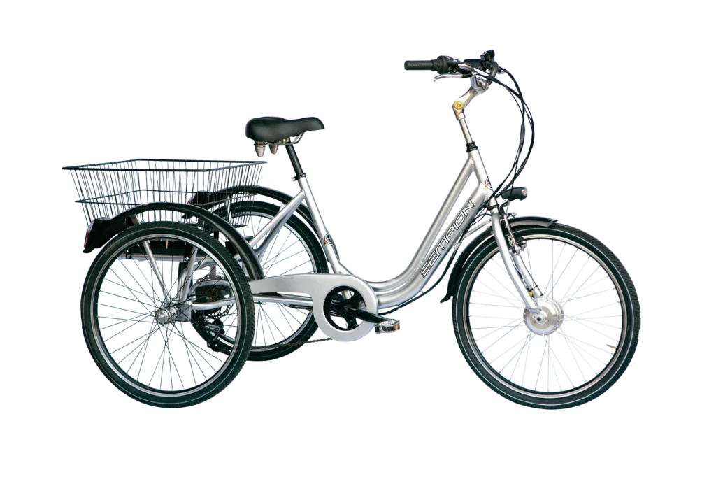 Tre Ruote 24″ Elettrica Argento